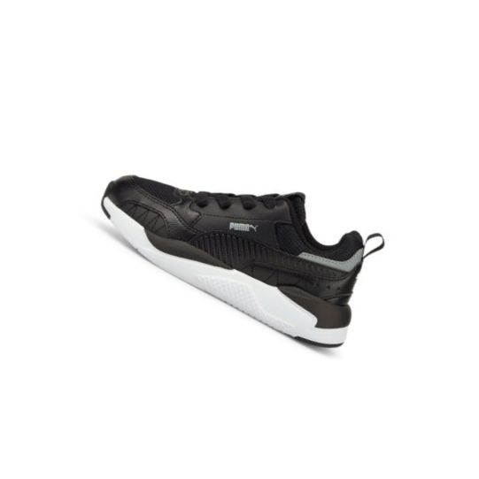 Tenisky Puma X-Ray 2 Square Chlapcenske Čierne Čierne Strieborne Biele | 374192-010