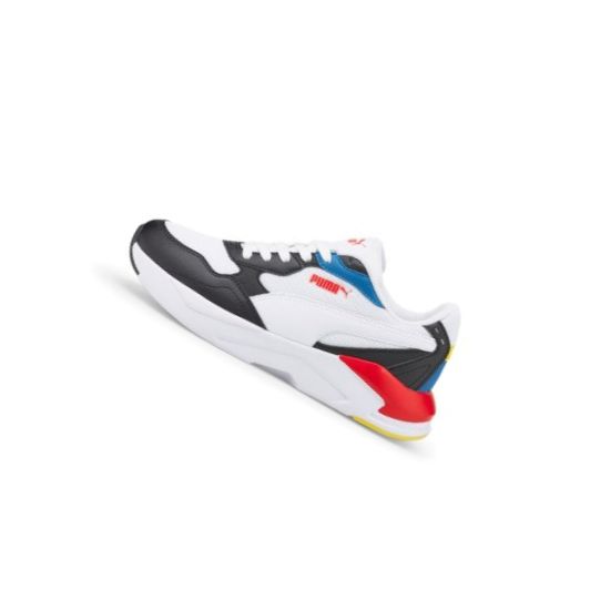 Tenisky Puma X-Ray Speed Lite Youth Chlapcenske Čierne Biele Modre Červené | 385524-010