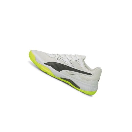 Topanky Puma Solarflash Indoor Sports Shoes Panske Biele Čierne Žlté | 106471-010