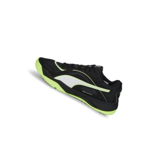 Topanky Puma Solarstrike II Indoor Sports Shoes Panske Čierne Biele Svetlo Zelene | 106881-010