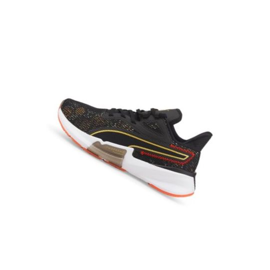 Topánky Na Cvičenie Puma FRIDA KAHLO PWRFRAME TR Floral Tréningová Shoes Damske Čierne Metal Zlate | 376665-020