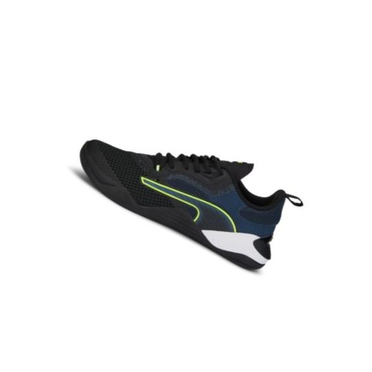 Topánky Na Cvičenie Puma Fuse 2.0 Tréningová Shoes Panske Čierne Modre Svetlo Zelene | 376151-011